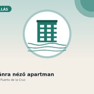 Óceánra néző apartman – Puerto de la Cruz